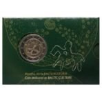 Lietuva 2016 2 euro proginė moneta kortelėje - Baltų kultūra (BU)