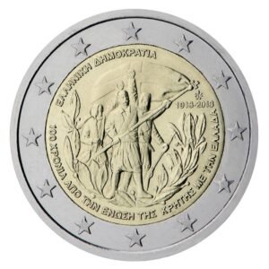 Graikija 2013 2 eurai - Kretos ir Graikijos sajunga