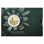Lietuva 2017 2 euro proginė moneta kortelėje - Vilnius (BU)