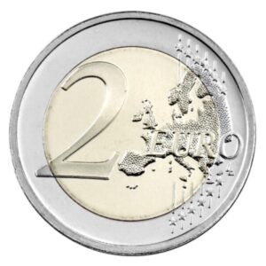 Liuksemburgas 2018 2 euro proginė moneta - Konstitucijos 150-metis