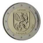 Latvija 2017 2 euro proginė moneta - Latgalė