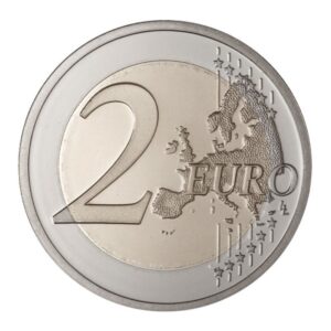 Liuksemburgas 2020 2 euro proginė moneta - Princo Charles gimimas (reljefas)