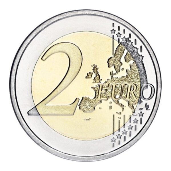 Liuksemburgas 2015 2 euro proginė moneta - Nassau Weilbourg dinastijos metinių 125-metis