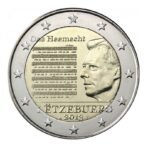 Liuksemburgas 2013 2 euro proginė moneta - Didžiosios kunigaikštystės himnas