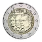 Liuksemburgas 2011 2 euro proginė moneta - Didžiojo kunigikščio Jeano skyrimo įgaliotiniu 50-metis