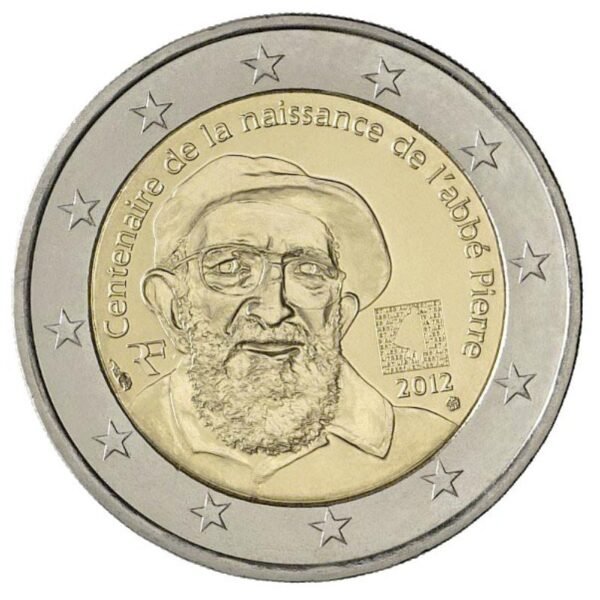 Prancūzija 2012 Tėvo Pjero gimimo 100-metis Prancūzija 2012 Tėvo Pjero gimimo 100-metis