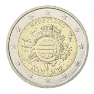 Netherlands 2 euro 2012 TYE