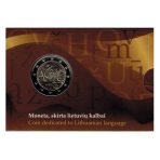 Lithuania 2 euro 2015 ACIU coincard