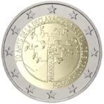 Andora 2018 2 euro proginė moneta kortelėje - Žmogaus teisės (BU)