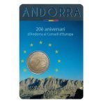 Andora 2 euro 2014 Europos taryba coincard