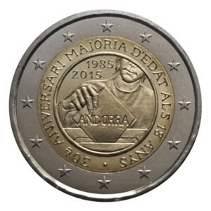 Andora 2 euro 2015 Balsavimas