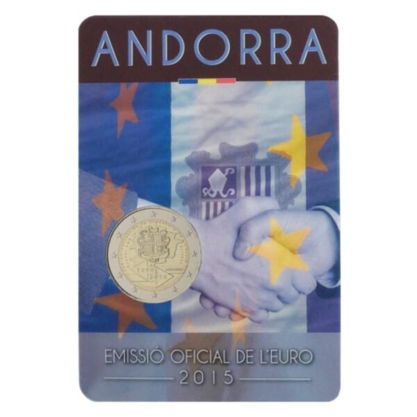 Andora 2 euro 2015 Muitai coincard
