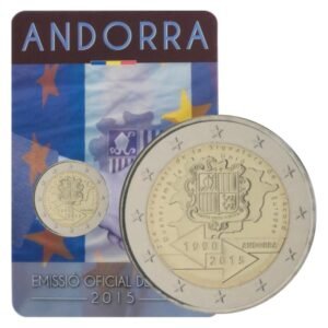 Andora 2 euro 2015 Muitai coincard