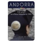 Andora 2 euro 2016 New reform coincard