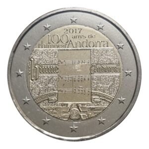 Andora 2 euro 2017 Himnas