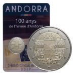 Andora 2 euro 2017 Himnas coincard