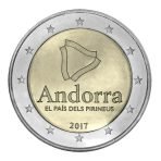 Andora 2 euro coin 2017 Pirenai