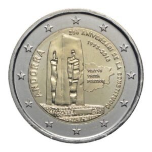 Andora 2 euro 2018 Konstitucija