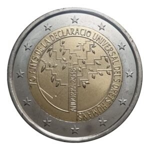 Andora 2 euro 2018 Zmogaus teises