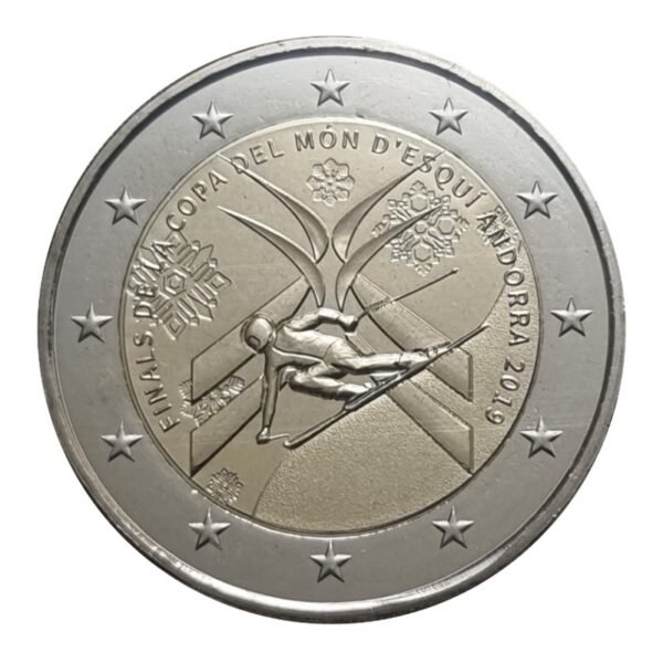 Andora 2 euro 2019 Ski