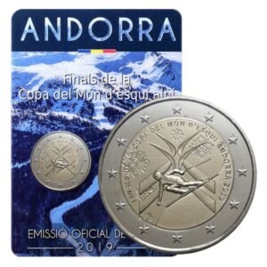 Andora 2 euro 2019 Ski coincard