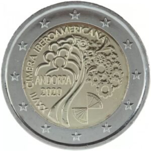 Andora 2 euro 2020 Ibero Amerikos susitikimas