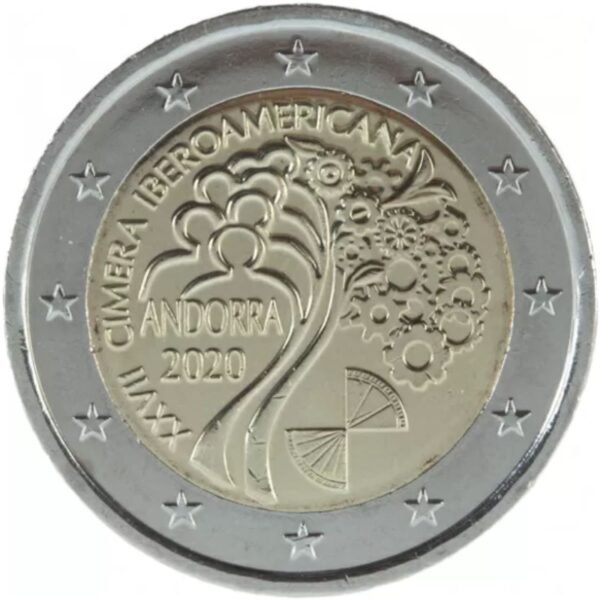 Andora 2 euro 2020 Ibero Amerikos susitikimas