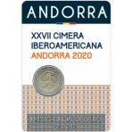 Andora 2 euro 2020 Ibero Amerikos susitikimas coincard