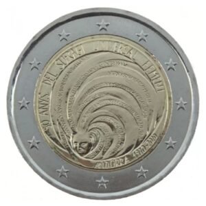 Andora 2 euro 2020 Moteru teises