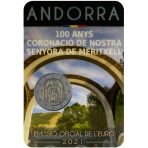 Andora 2 euro 2021 Meritxell coincard