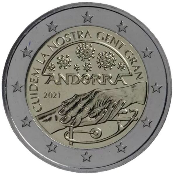 Andora 2 euro 2021 Senjorai