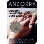 Andora 2 euro 2021 Senjorai coincard