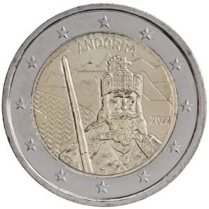 Andora 2 euro 2022 Karolis Didysis
