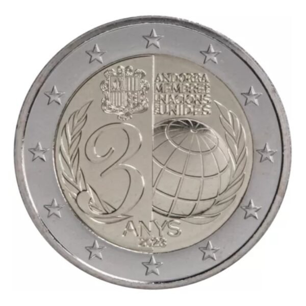 Andora 2 euro 2023 JT