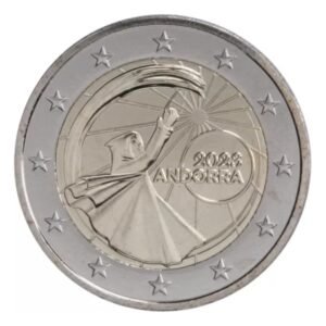 Andora 2 euro 2023 Vasara
