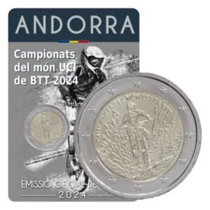 Andora 2 euro 2024 Bike coincard