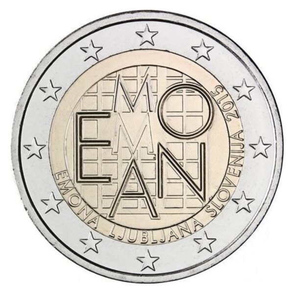 Slovėnija 2015 2 eurai - Emona