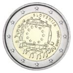 Slovėnija 2015 2 eurai - Vėliava