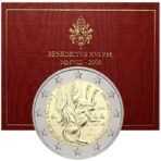 Vatikanas 2008 2 euro proginė moneta kortelėje - Šv. Pauliaus metai (BU)