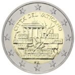 Vatikanas 2014 2 euro proginė moneta kortelėje - Berlyno sienos griūtis (BU)