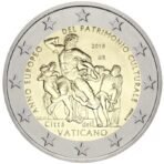 Vatikanas 2018 2 euro proginė moneta kortelėje - Kultūros paveldas (BU)