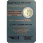 San Marinas 2006 2 euro proginė moneta - Kristupas Kolumbas (BU)