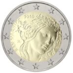 San Marinas 2010 2 euro proginė moneta - Sandro Botticelli (BU)
