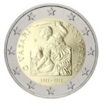 San Marinas 2011 2 euro proginė moneta - Giorgio Vasari (BU)