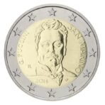 San Marinas 2014 2 euro proginė moneta - Giacomo Puccini (BU)