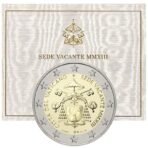 Vatikanas 2013 2 euro proginė moneta kortelėje - Sede Vacante MMXIII (BU)