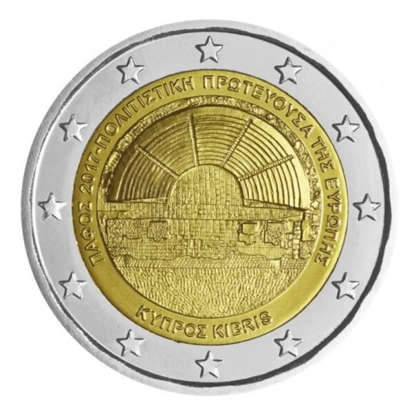 Cyprus 2 euro 2017 Paphos