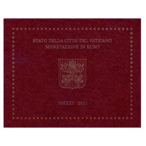Vatikanas 2021 euro monetų rinkinys (BU)