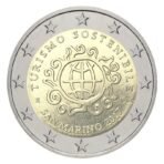 San Marinas 2017 2 euro proginė moneta - Turizmo metai (BU)