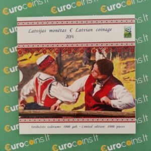 Latvija 2014 euro monetų rinkinys (BU)